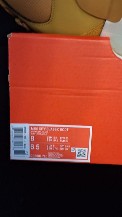 Ботинки Nike City Classic Boot BQ5601 710 US8 EU 39 25cm