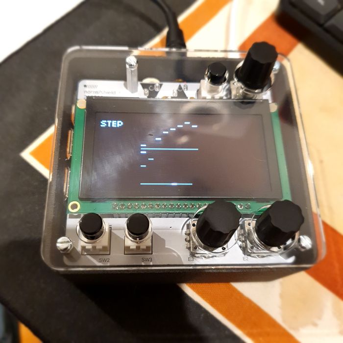 Norns Shield Pi 3B+ Mini Computador Musical