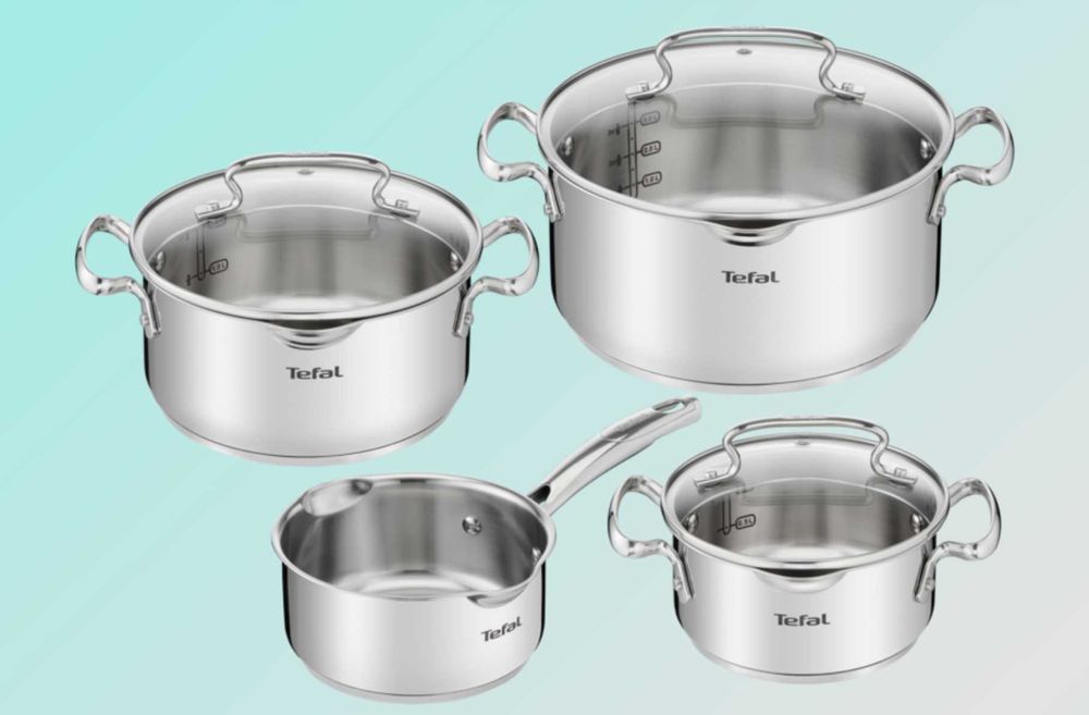 Набір каструль Tefal Duetto+ G719S734 7 предм. Набор кастрюль посуды