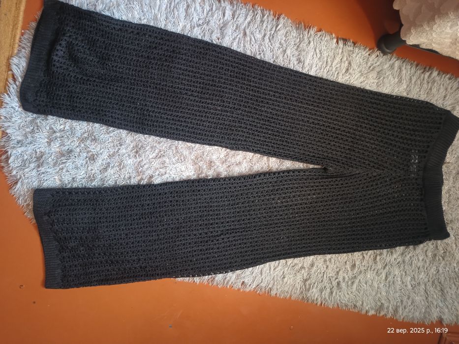 Трендові в'язані штани,S