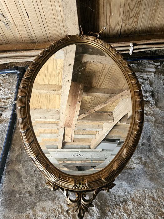 Espelho decorativo rústico