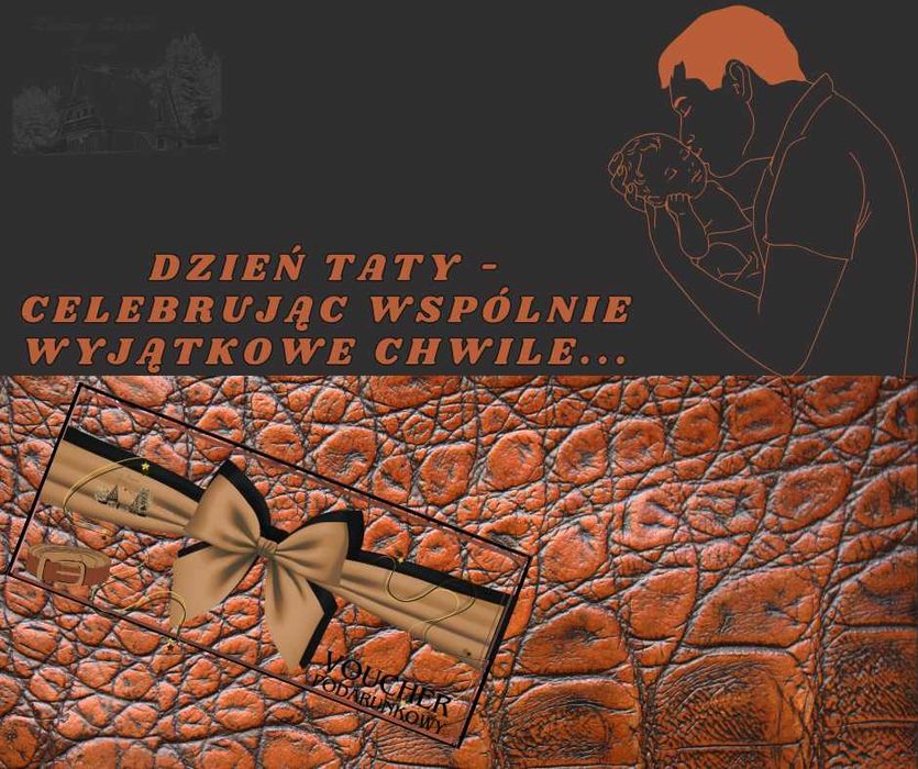 DZIEŃ OJCA/ TATY - VOUCHER na Prezent - 1noc/ 2os. Nocleg w Beskidach!