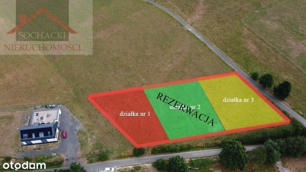 Działka budowlana 1200 m² w Olszynie