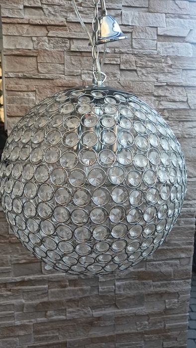 lampa wisząca kula do salonu (duża)