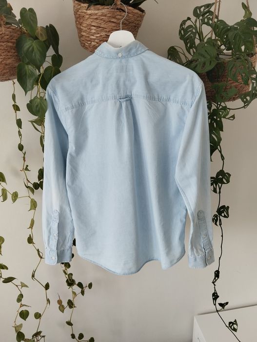 Niebieska, błękitna, jeansowa koszula, bawełniana r.XS Jack Wills