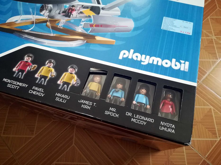 Playmobil Star Trek - réplica da nave USS Interprise