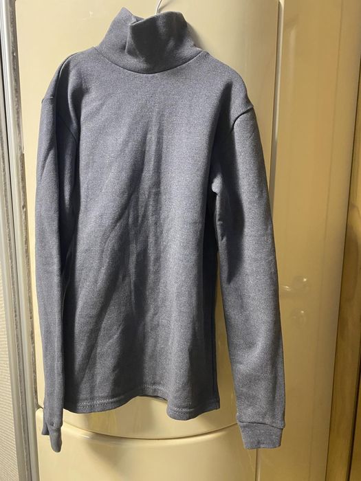 Гольф з начесом сірий 134-140 розмір