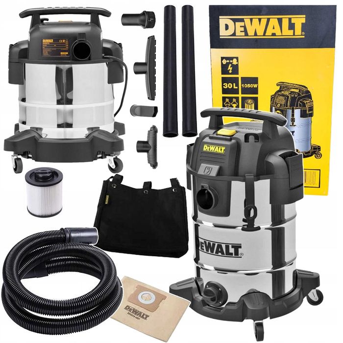 DeWALT DXV30SAPTA Пилосос мережевий 220v з розетокю