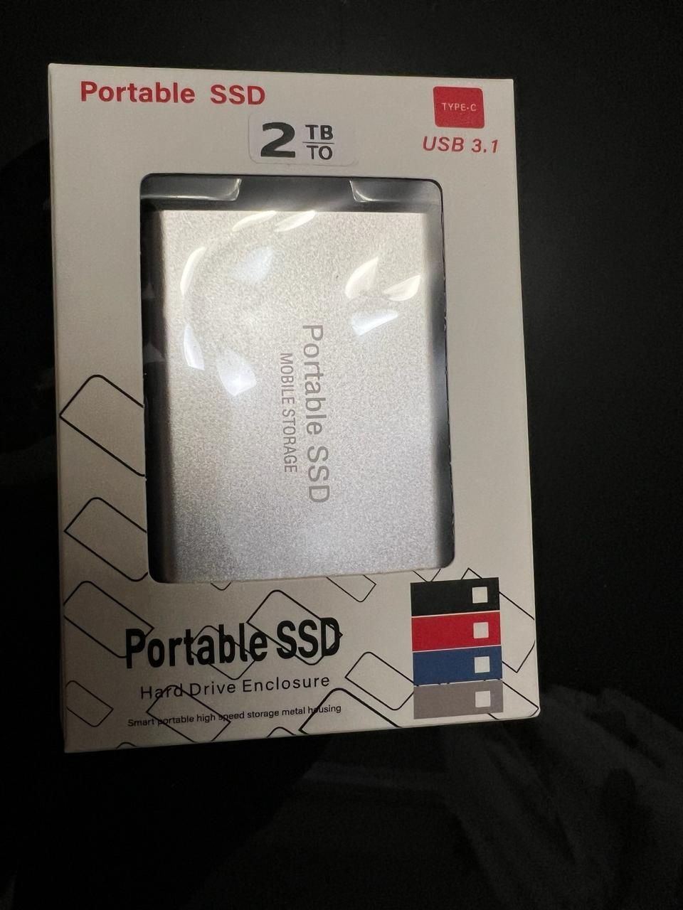 Зовнішній накопичувач 2 TБ, Внешний накопитель 2 ТБ (Portable 2 TB ...