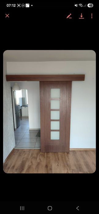 Drzwi przesuwne drewniane