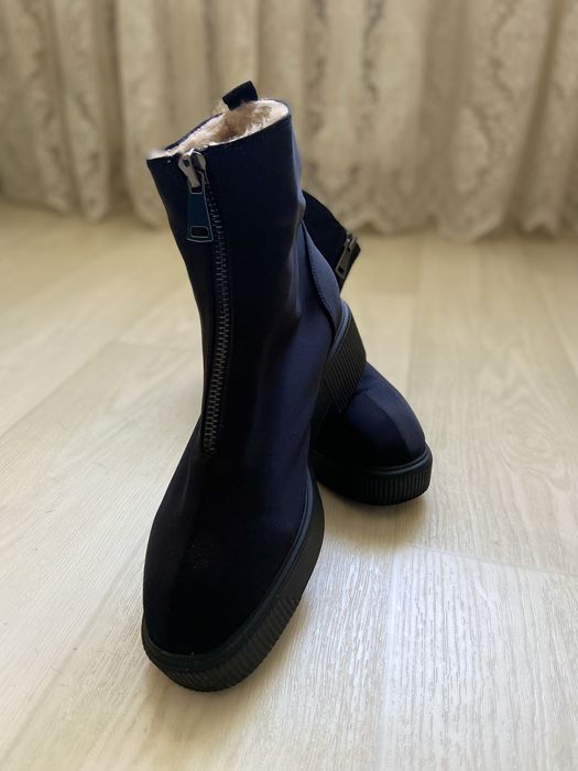 Утеплённые ботильоны