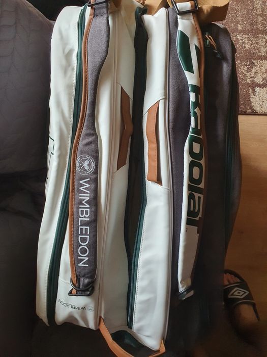 TORBA TENISOWA BABOLAT PURE Wimbledon RH6 rakiet  Promocja Wysyłka 0zl