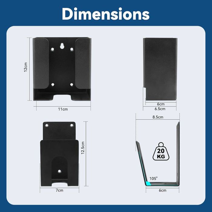 Kit de suporte de parede móvel para carregador carro eletrico
