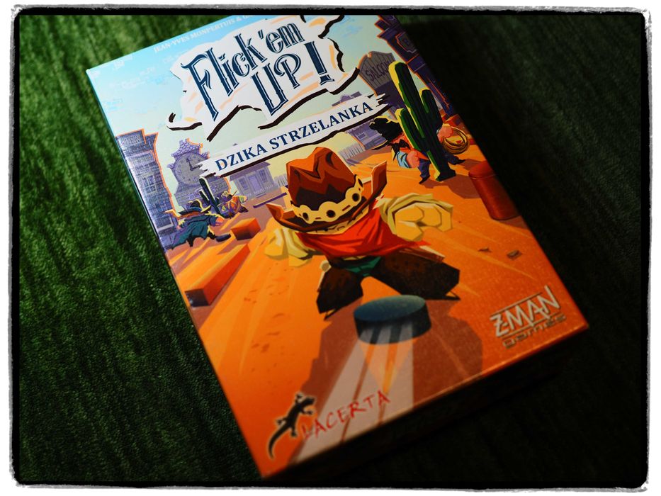 Gra planszowa: Flick'em up - Dzika Strzelanka (Lacerta)