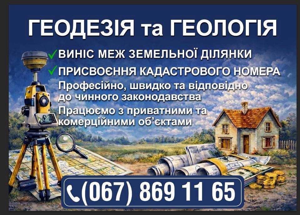 Геодезичні геологічні послуги
