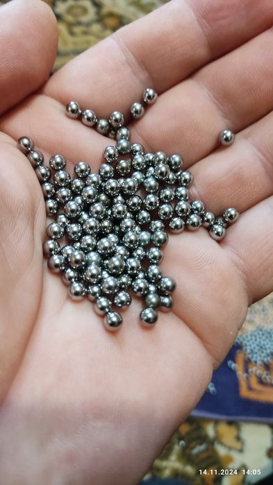 Кулька сталева,хромована,шарик 4,76 мм.