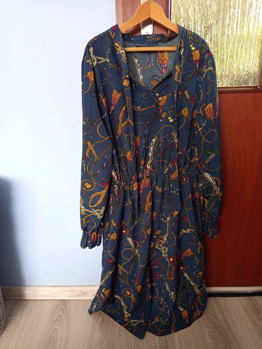 Sukienka damska l długi rękaw