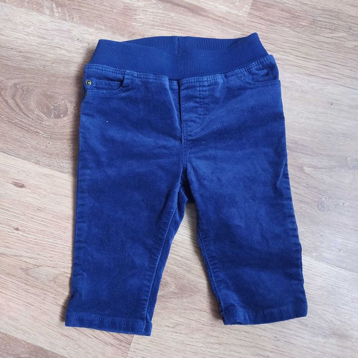 Spodnie sztruksowe 68 cm H&M