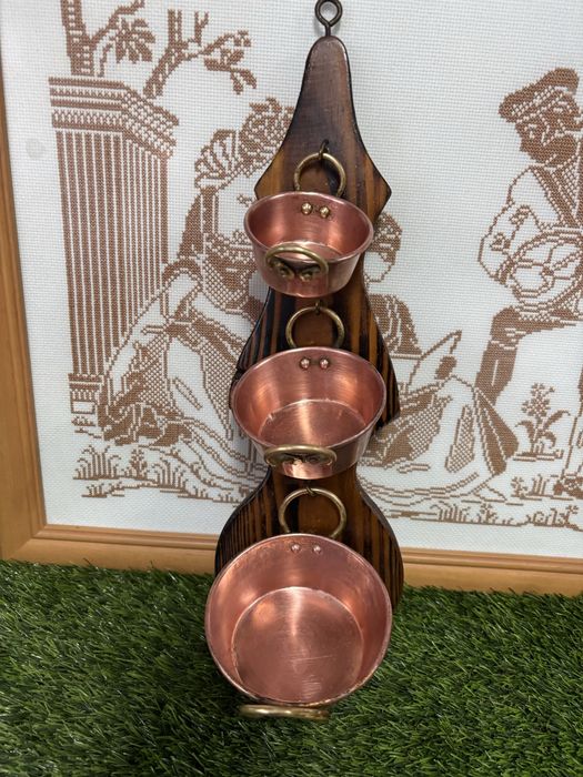 3 tachinhos em cobre