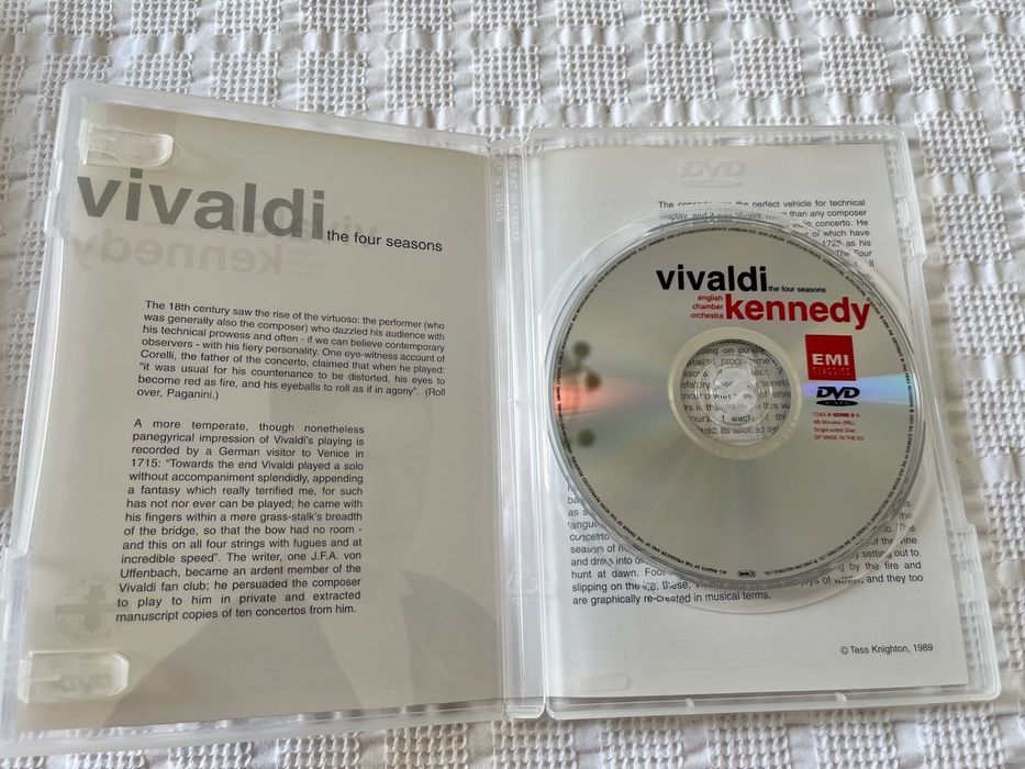DVD: The Four Seasons of Vivaldi by Nigel Kennedy