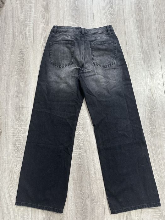 Чорні джинси BAGGY(Бегги) STRAIGHT, розмір S(36)
