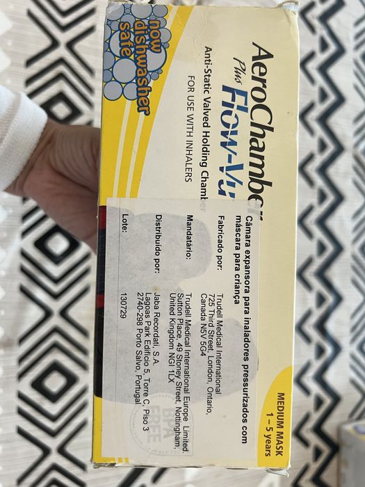 Inalador Aerochamber Plus - Camara expansora