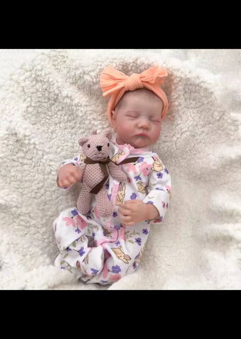 Лялька реборн 46 см дівчинка reborn