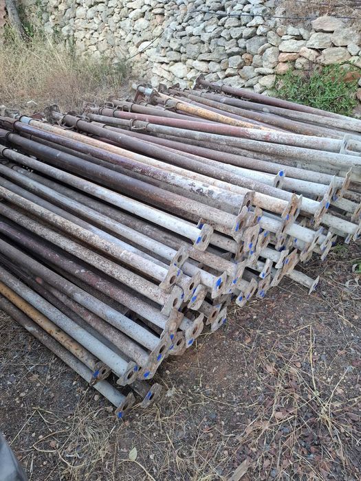 Prumos,escoras 3.50m usadas