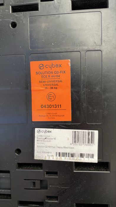 Автокрісло Cybex Solution Q2-Fix