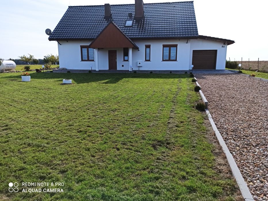 Dom na dużej dzialce