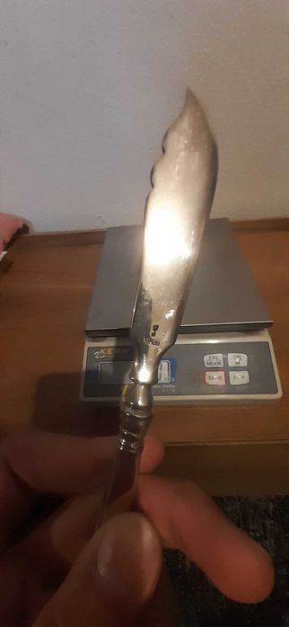 Moeda de 2 centavos 1918 e talheres topázio