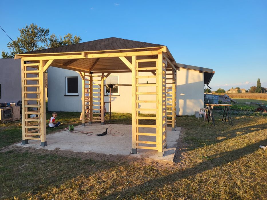 Domki place zabaw meble ogrodowe