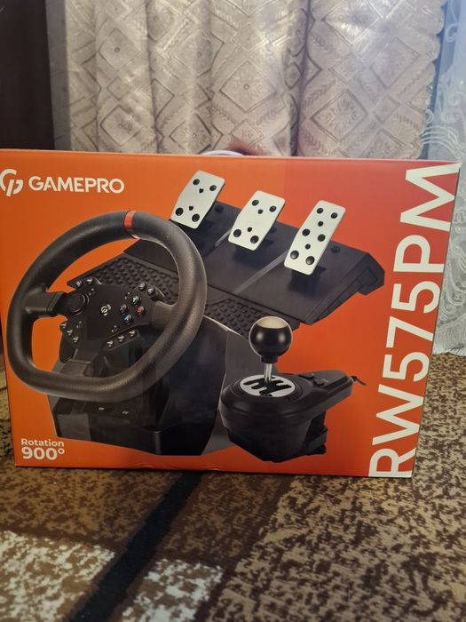 руль gamepro rw575pm