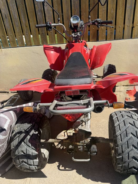 Moto 4 matriculada