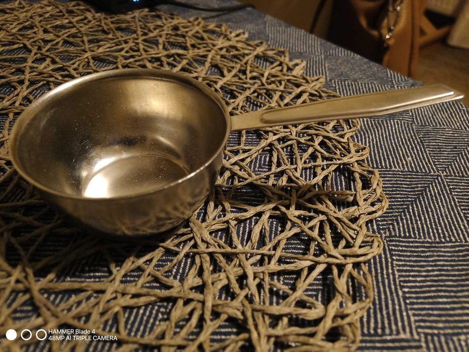 Małe rondelki kokilki stal nierdzewna PRL