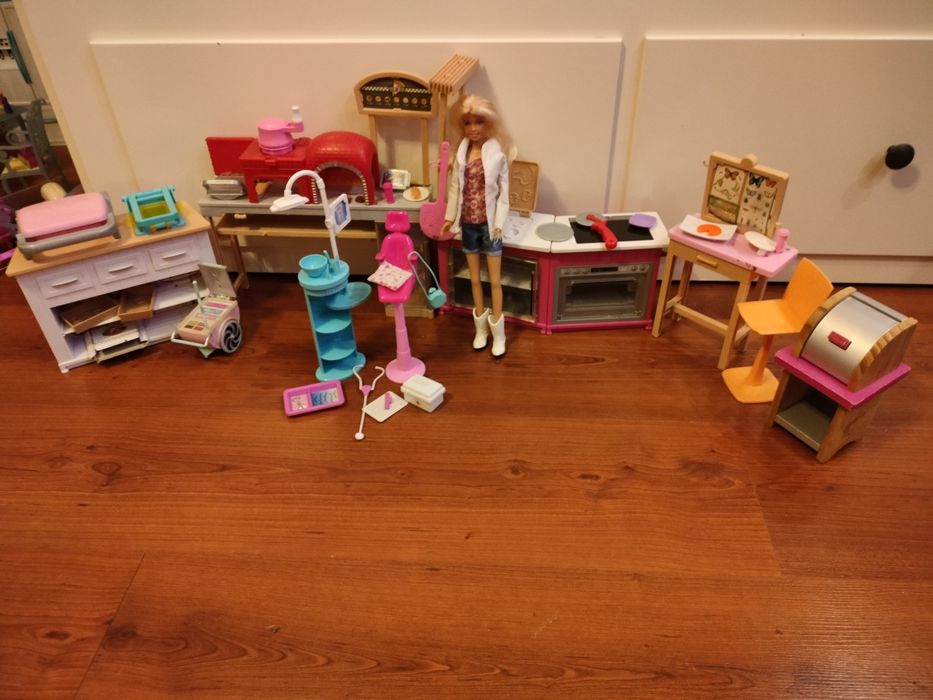 Duży zestaw dla Barbie