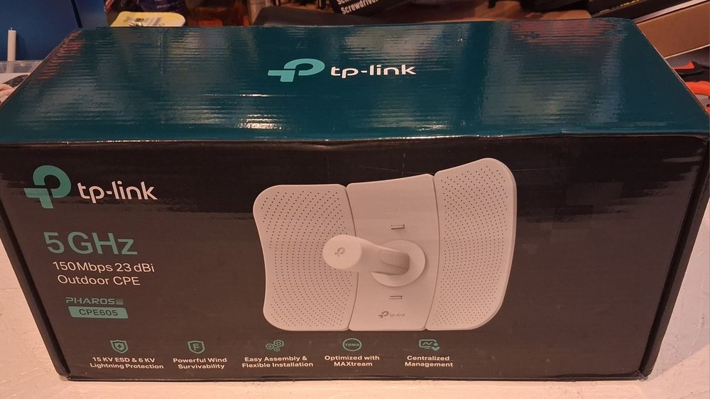TP-Link CPE605 23dBi (5GHz a/n 150Mb/s) PoE outdoor