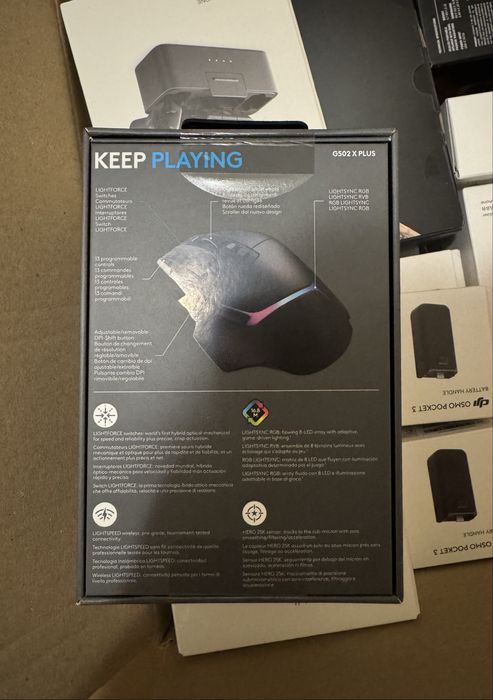 Миша Logitech G502 X Plus Wireless Black (910-006162)