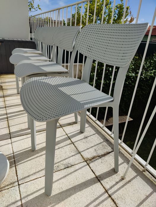 Cadeiras de exterior como novas