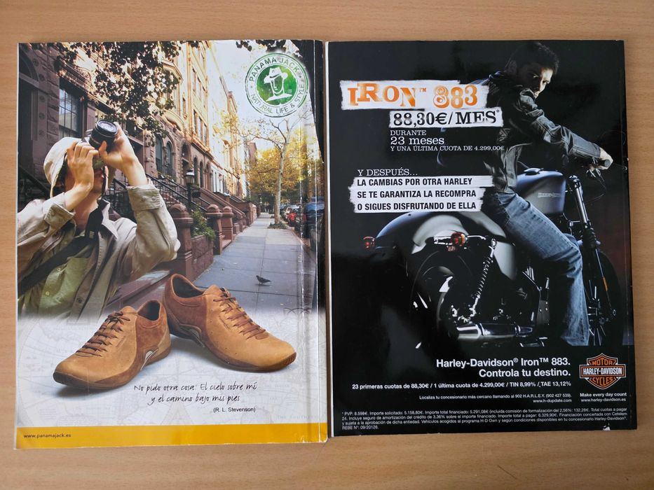 Números 62 e 75 da revista Playboy española
