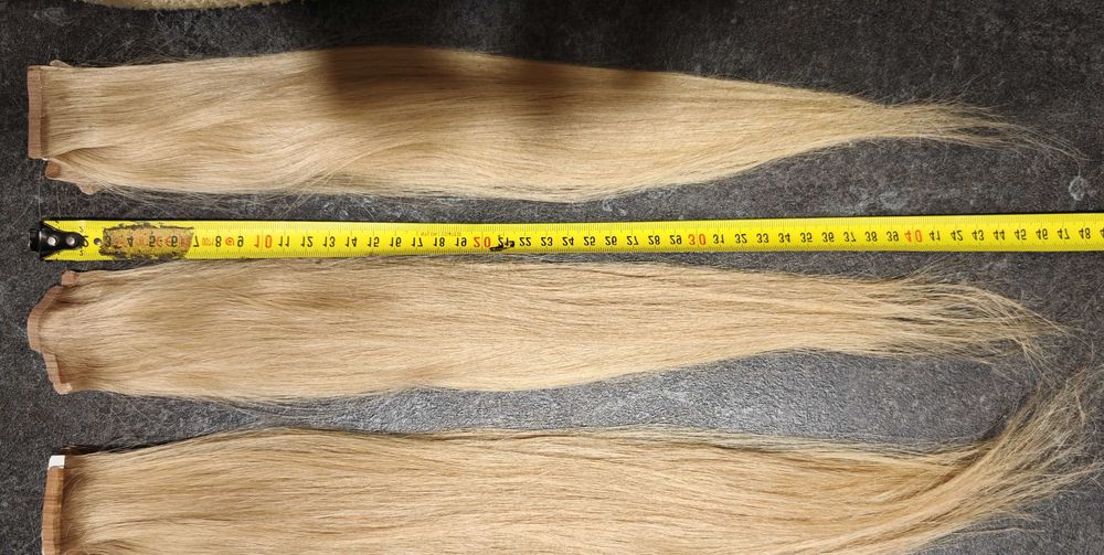 Włosy doczepiane metoda kanapkowa Tape In 45 cm