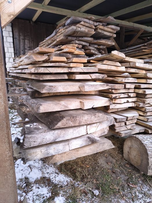 Deski, brusy, bale, monolity orzech, jesion, dąb, czereśnia, akacja