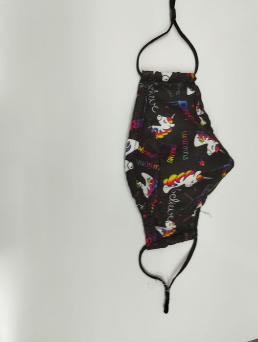 Máscara para Boca Preta de Unicórnio