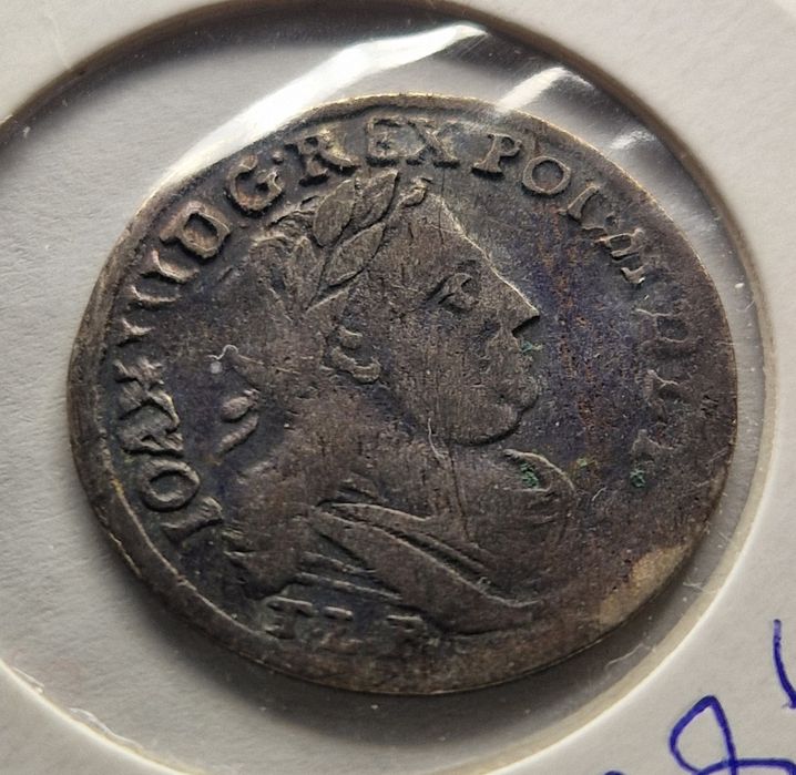 Moneta Szóstak Jan III Sobieski 1681