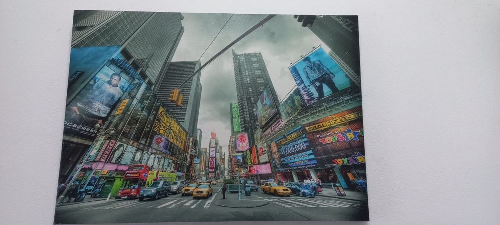 Quadro em tela com impressão