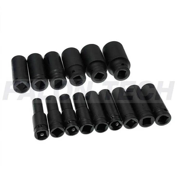 Набір ударних подовжених головок 1/2 10-32 мм.15 шт Falon-Tech FT2215