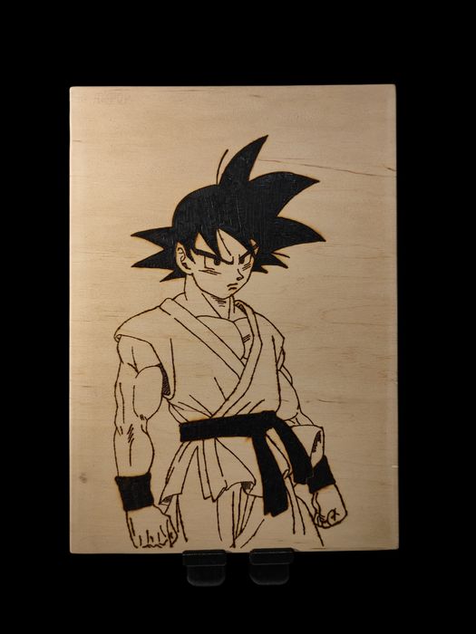 Аниме картины. ручная работа пирография.  Продажа и заказ