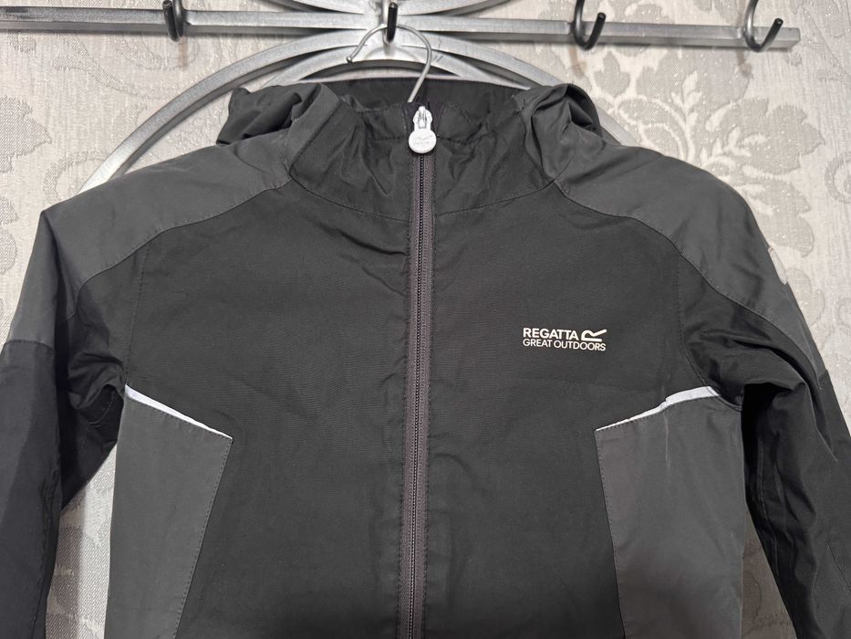 Sportowa kurtka softshell 146/152 11-12 lat szara