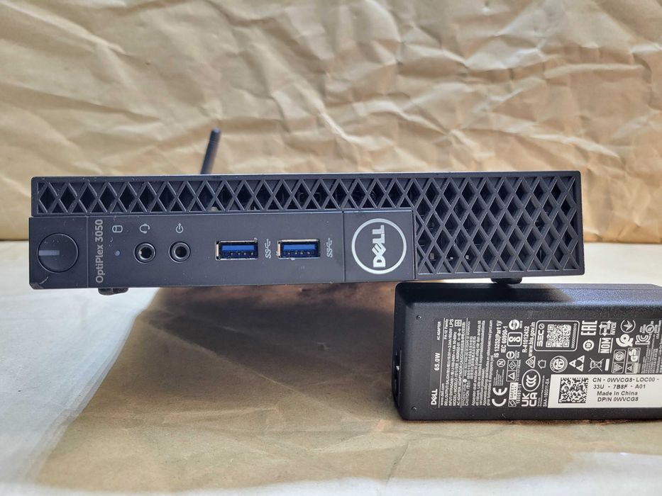 Мини ПК Dell OptiPlex 3050 Wi-Fi HDMI 4ядра i5-7500T 8/128GB NVMe m.2