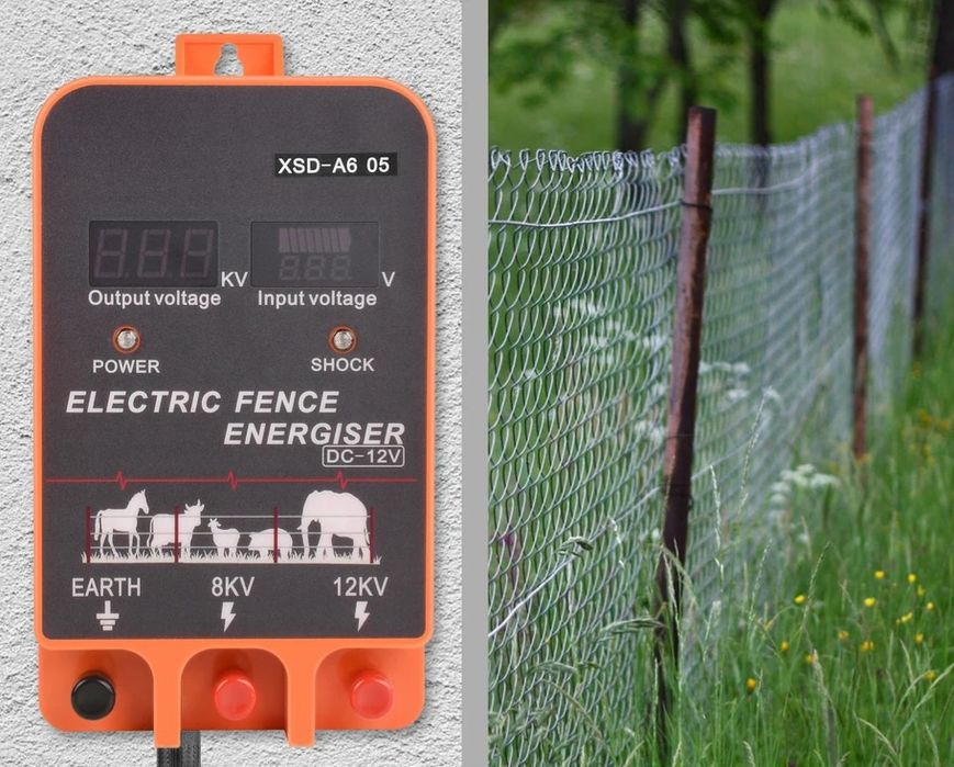 Cerca eletrica de 2,5J